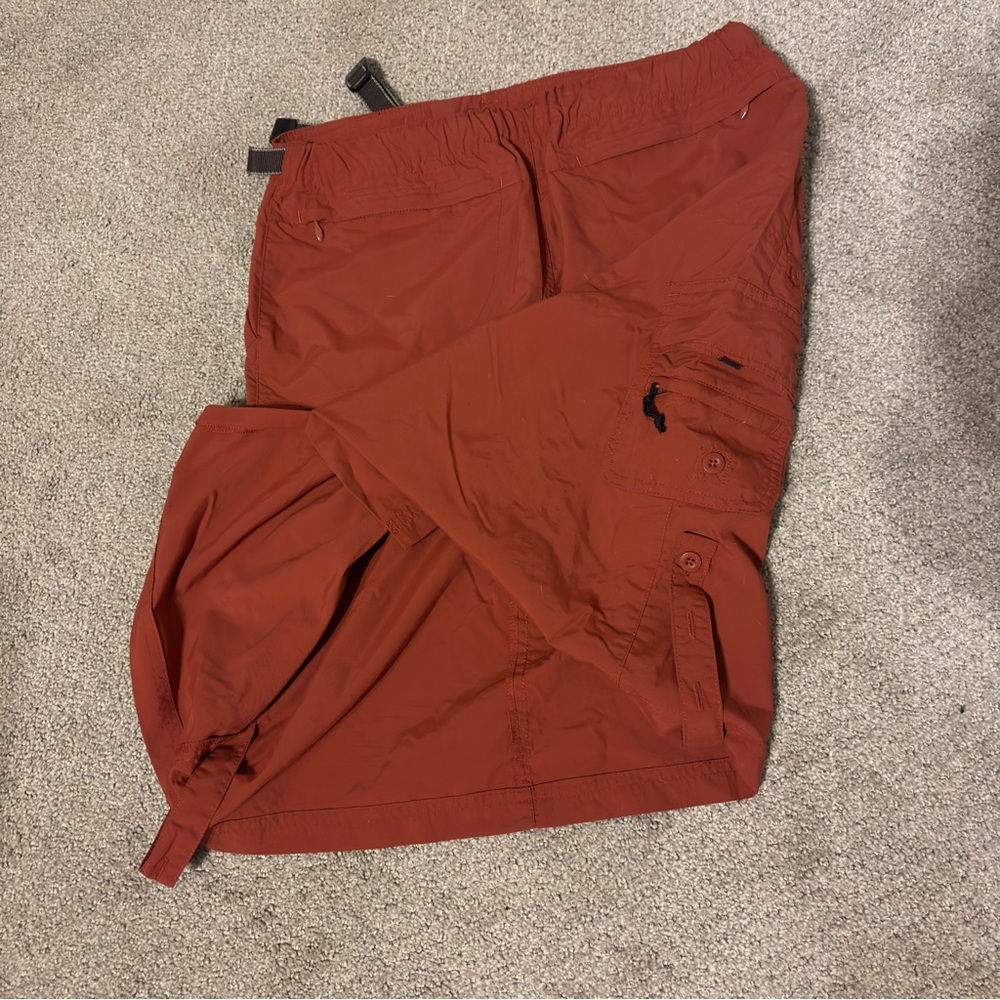 REI Quick Dry Belted Cargo Skirt (UPF 30) in Red Rust - Picture 8 of 8